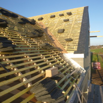 Couverture en ardoise naturelle 32X22